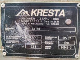 Thumbnail Kresta 630 Ltr. - Recipiente de presión - image 6