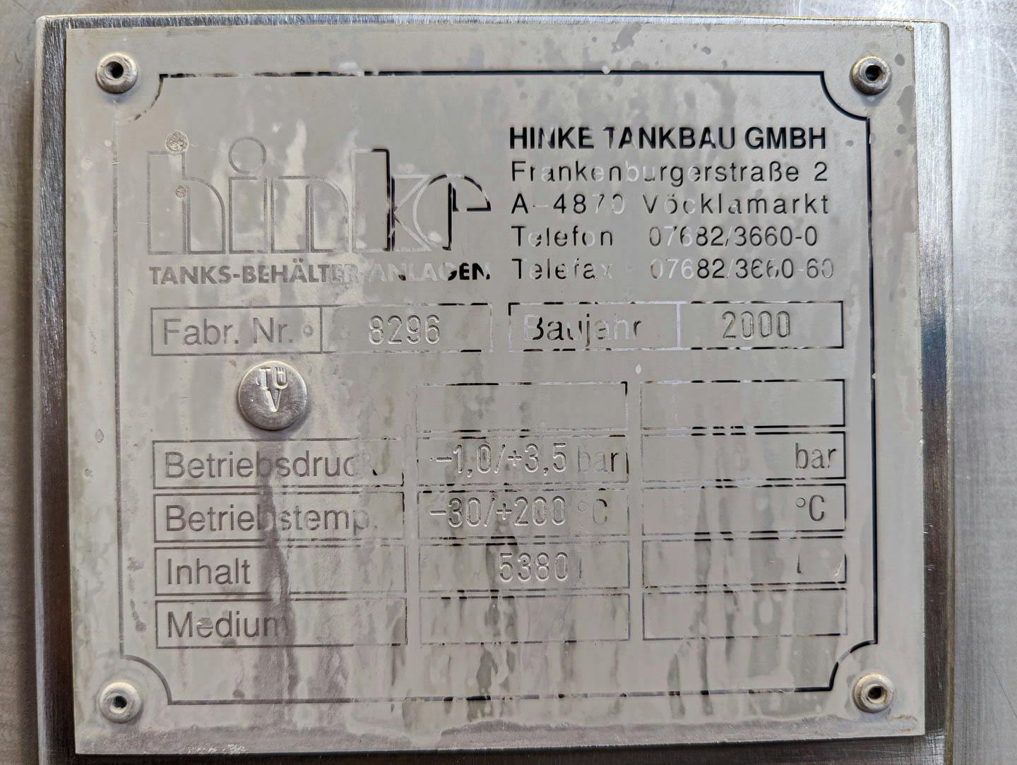 Hinke - Zbiornik ciśnieniowy - image 6