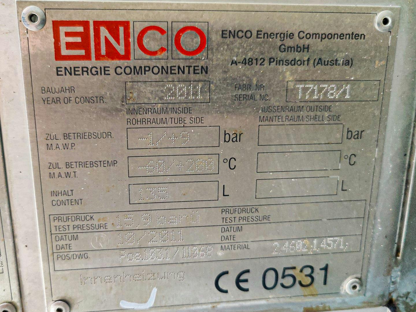 Enco 4250 Ltr - Reattore in acciaio inox - image 12