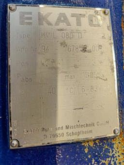 Thumbnail Albi Alois Binderberger 6300 Ltr - Stainless Steel Reactor - image 14