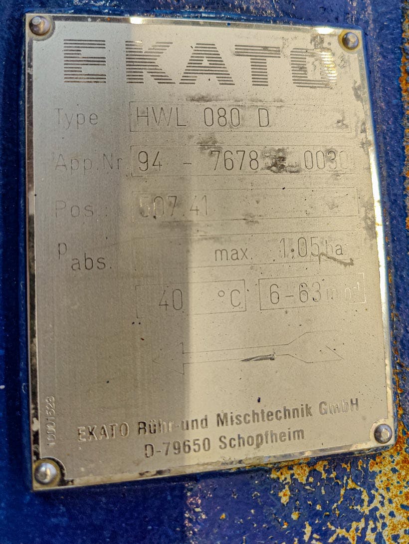 Albi Alois Binderberger 6300 Ltr - Reattore in acciaio inox - image 14