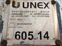 Thumbnail Unex Hybrid; fully welded plate heat exchanger - Deskový výmeník tepla - image 6