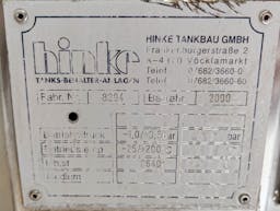 Thumbnail Hinke 8000 Ltr - Reactor de acero inoxidable - image 8