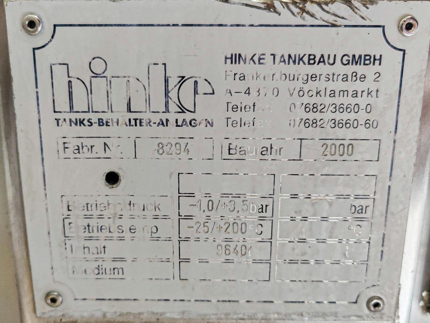 Hinke 8000 Ltr - Reattore in acciaio inox - image 8