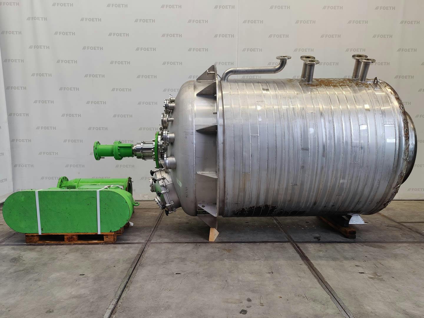 Hinke 8000 Ltr - Reattore in acciaio inox