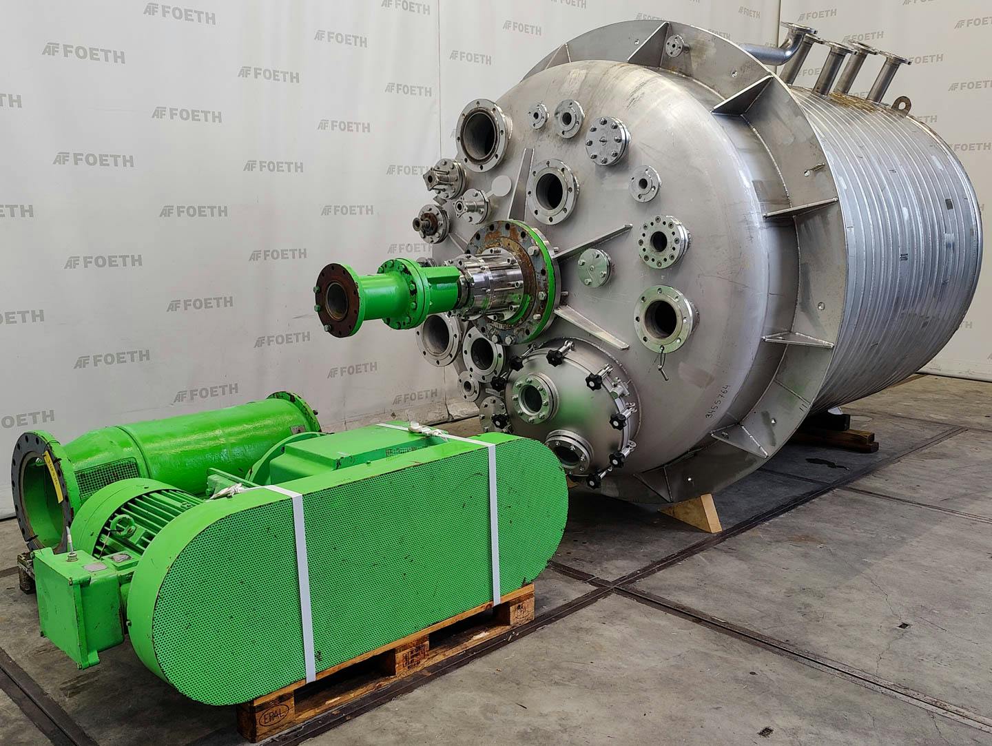 Hinke 8000 Ltr - Reattore in acciaio inox - image 2