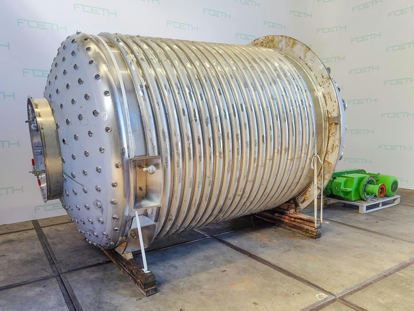 Hinke 13000 Ltr - Reactor de acero inoxidable - image 2