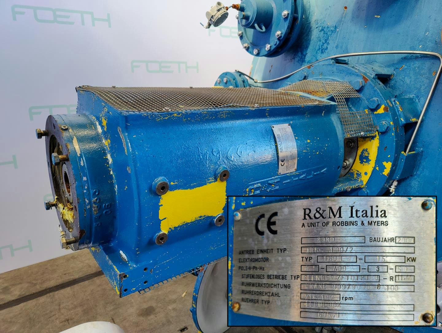 R&M Italia BE 6300 - Smaltované reaktor - image 10