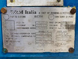 Thumbnail R&M Italia BE 6300 - Reactor esmaltado - image 11