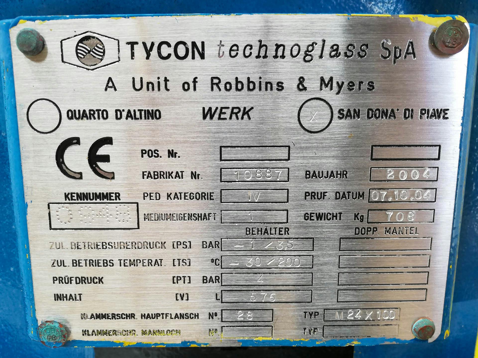Tycon Italy 500 Ltr. (M24x100) - Recipiente de presión - image 7