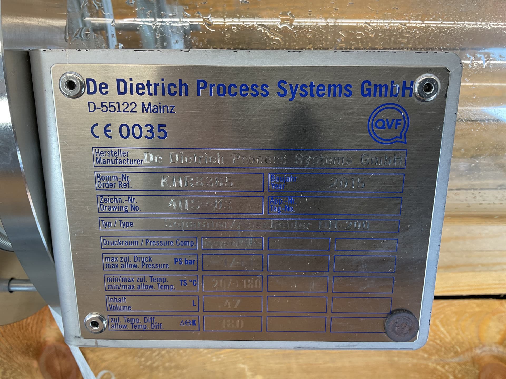 De Dietrich Separator/abschneider DN200 - Сепаратор - image 5