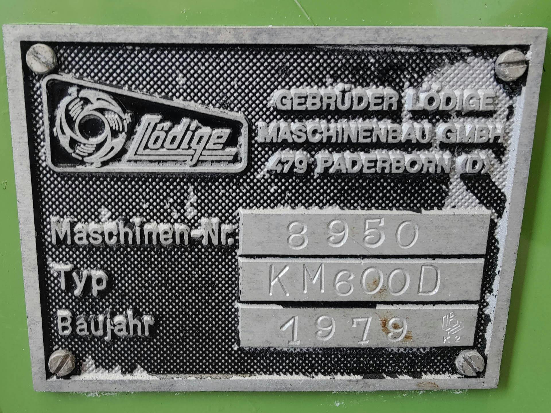 Loedige KM-600D - Powder turbo mixer - image 7