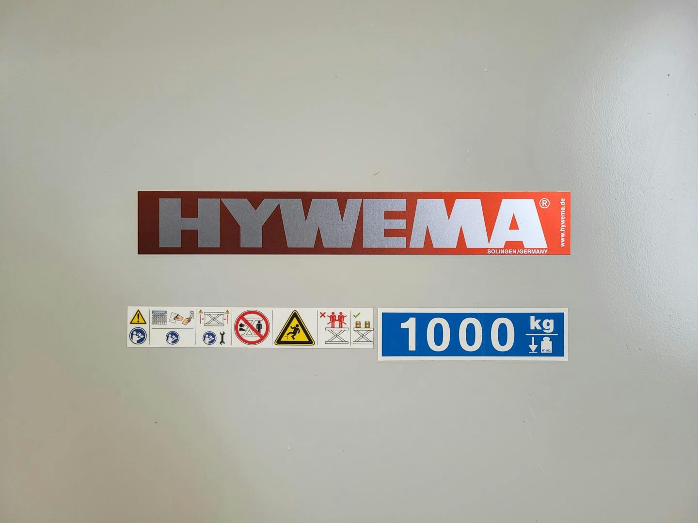 Hywema KV 12-B - Lifting/tilting machine - image 14