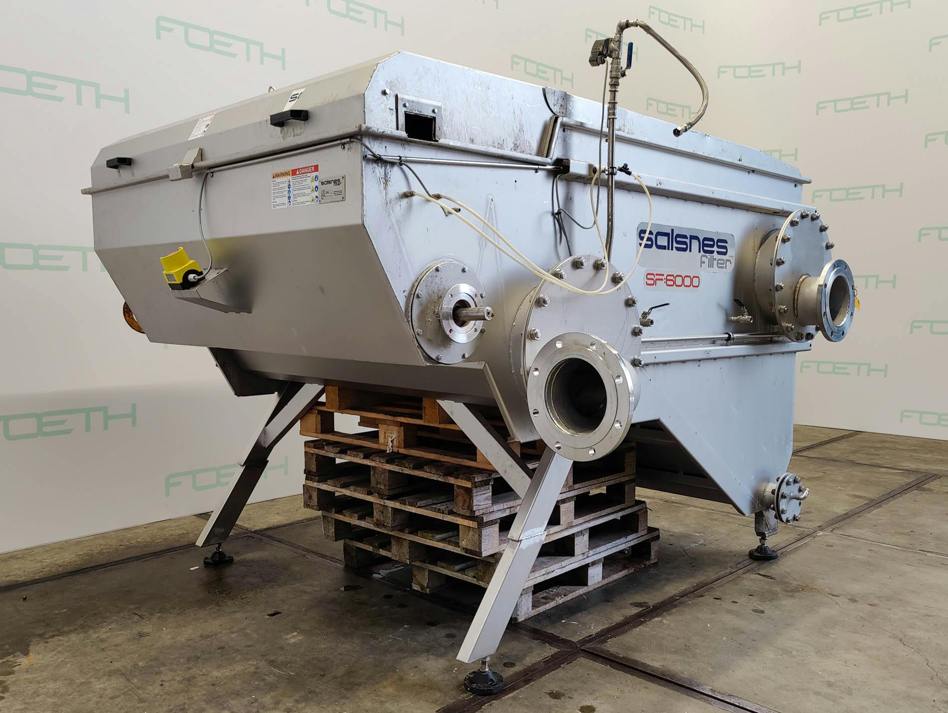 Salsnes 6000 "Solids Separation with Integrated Sludge Thickening and Dewatering" - Filtr - image 2