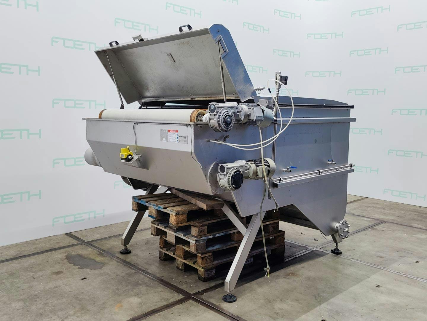 Salsnes 6000 "Solids Separation with Integrated Sludge Thickening and Dewatering" - Inny filtr - image 2