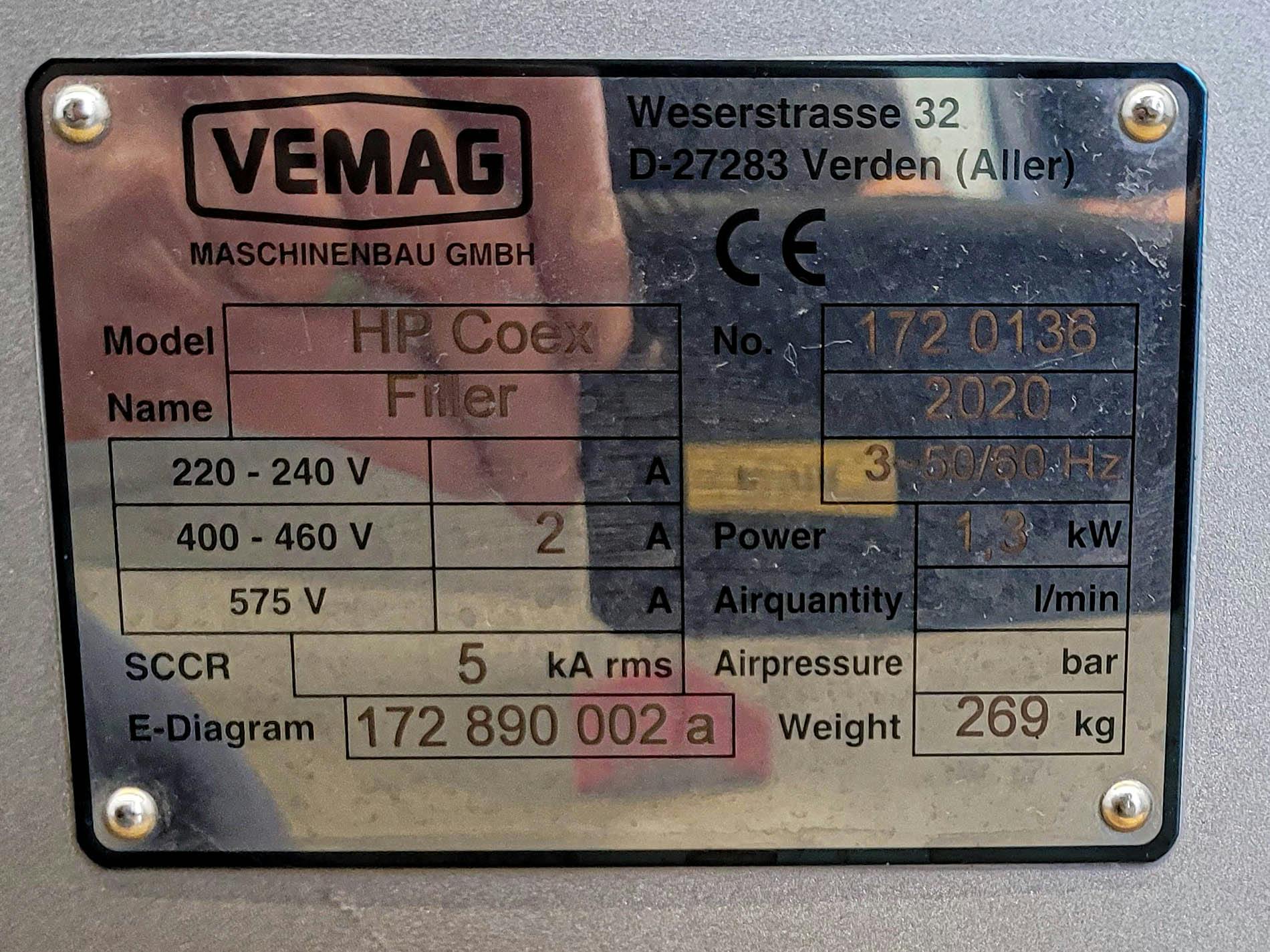 Vemag HP Coex - vacuum filler - Napełniacz tłokowy - image 20