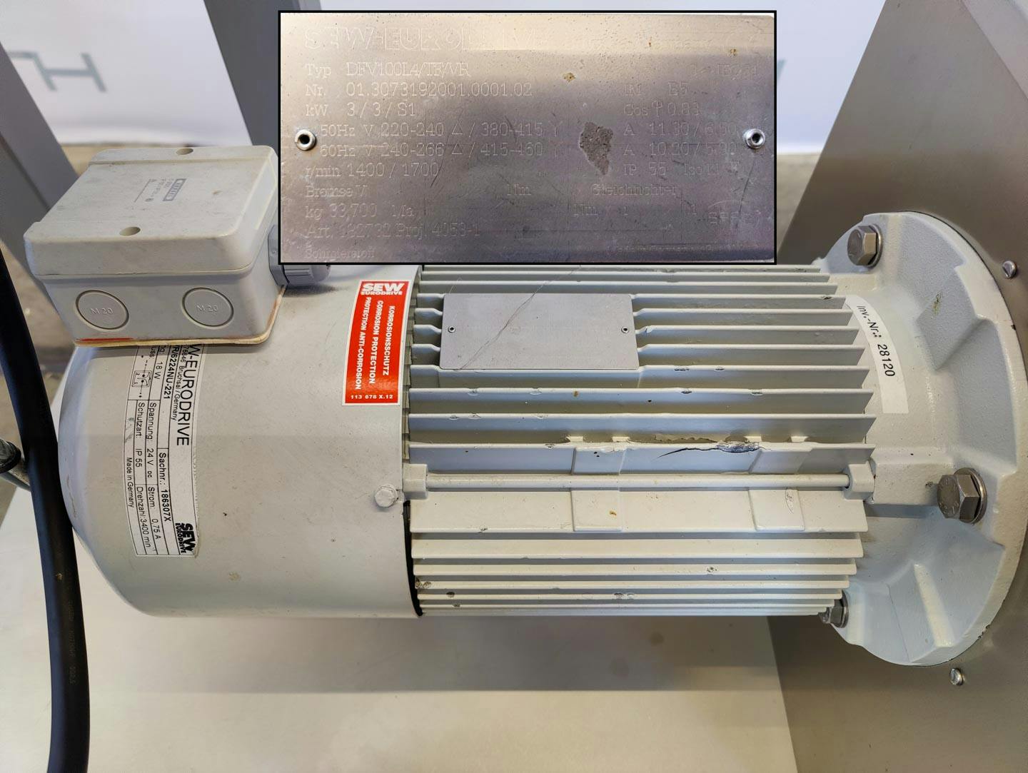 Schröder emulsifier Kombinator VEMK homogeniser"fat/margarine cooler/heater" - Škrábkový výmeník tepla - image 9