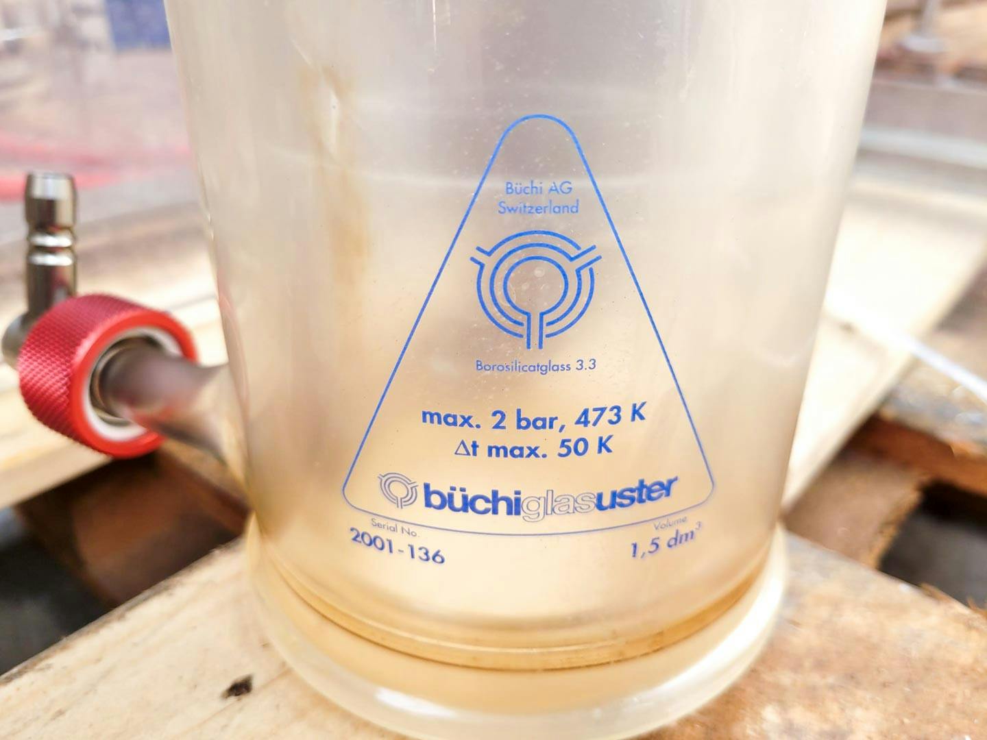 Büchi Lab - Стеклянный реактор - image 14