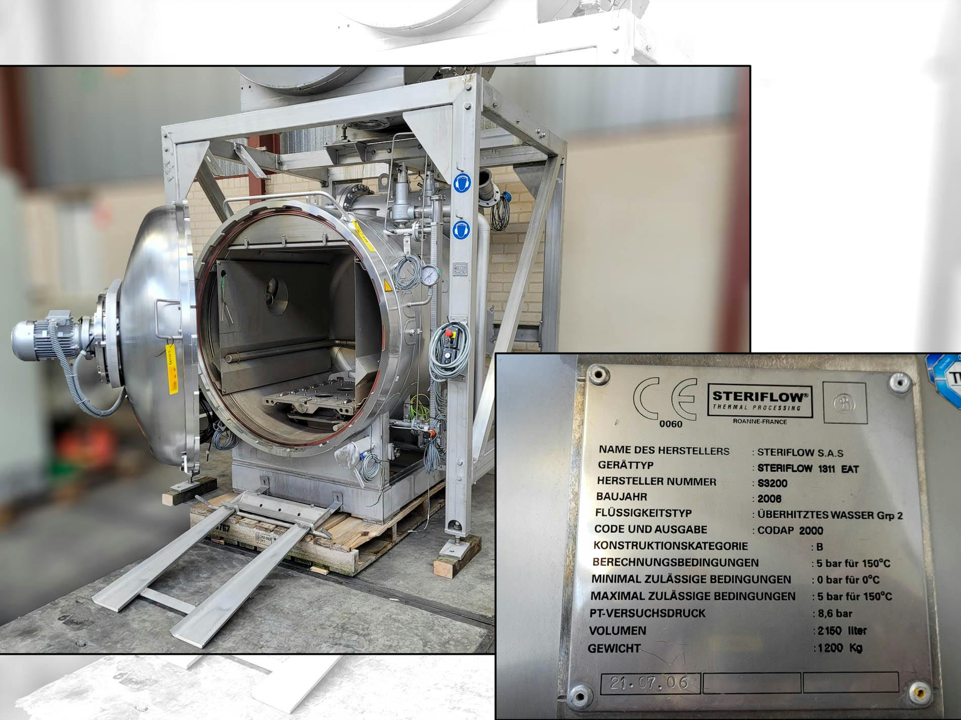 Steriflow Thermal Processing Steriflow 1311 EAT - Autoclave - image 4