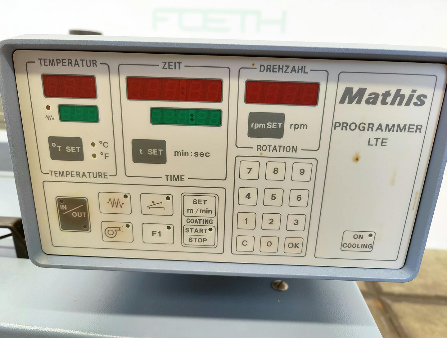 Werner Mathis AG LTE Labcoater - Drying oven - image 10