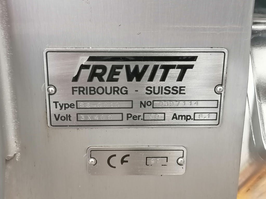 Frewitt Fribourg SG-0010 - Granulateur tamis - image 8
