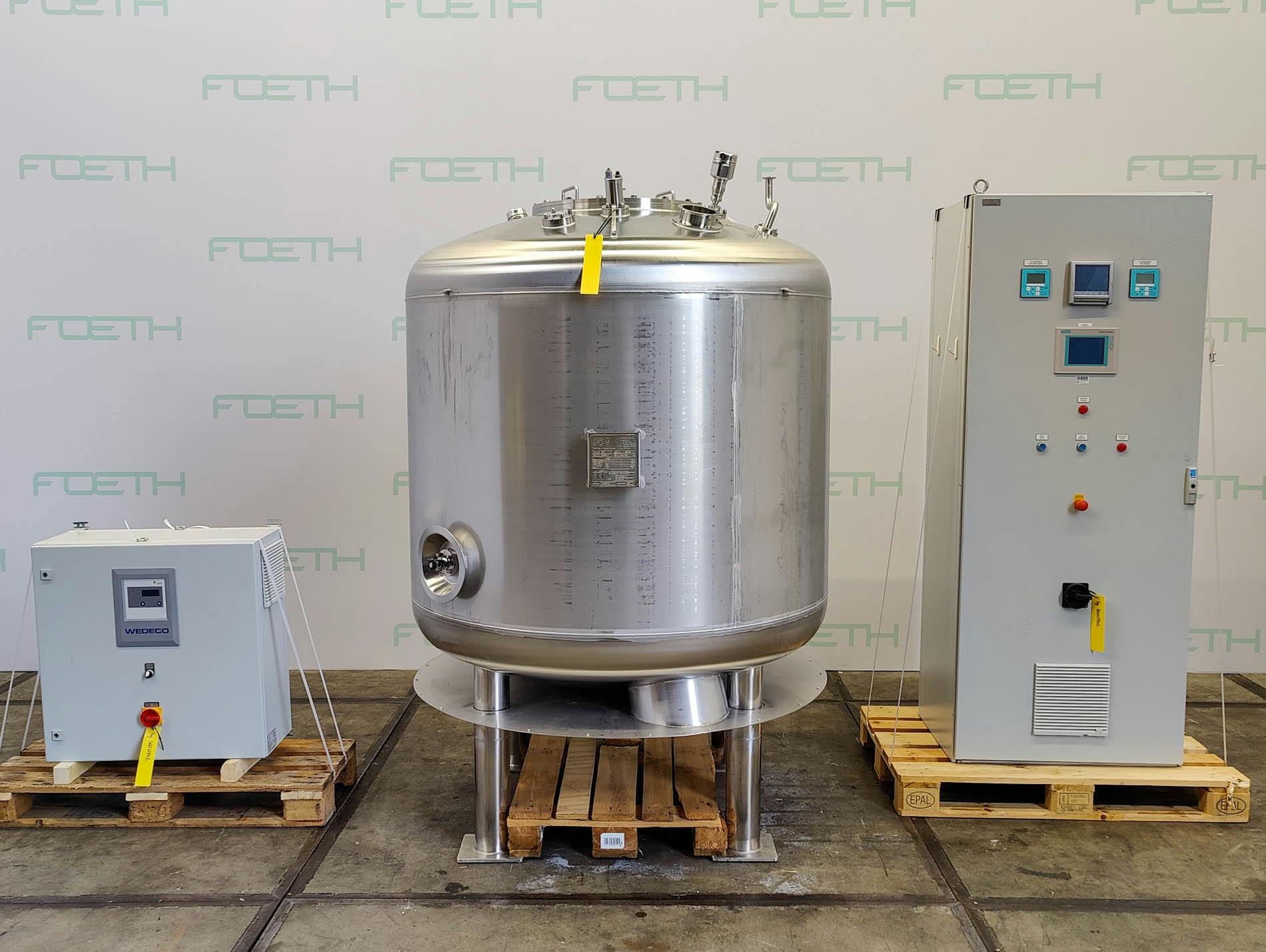 GPI 1960 Ltr"with UV disinfection system" - Pressure vessel