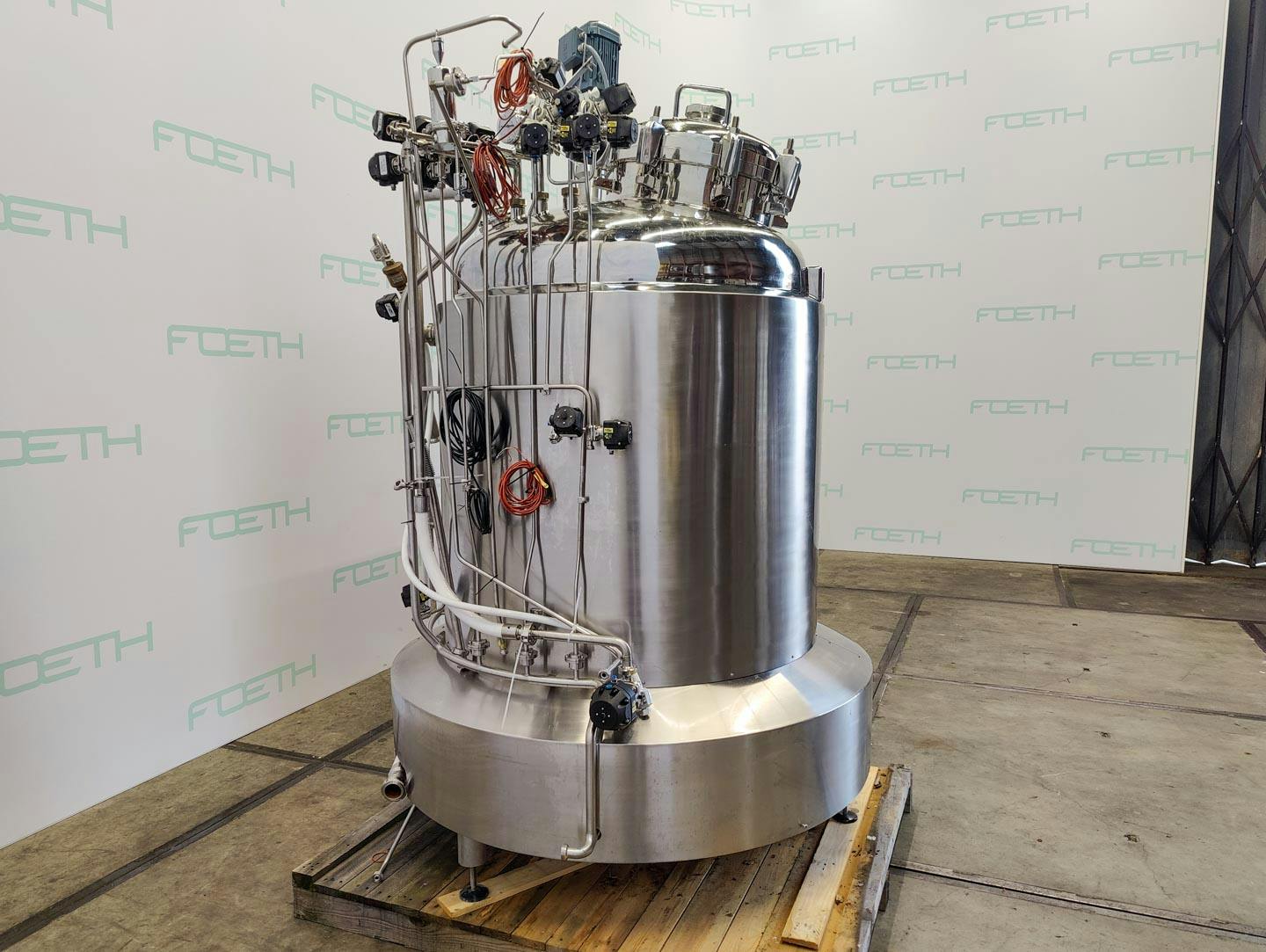 SRI Veenwouden Bioreactor 1200Ltr. - Reactor de acero inoxidable - image 5