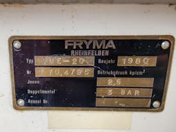Thumbnail Fryma Koruma VME-20 - Processing vessel - image 10