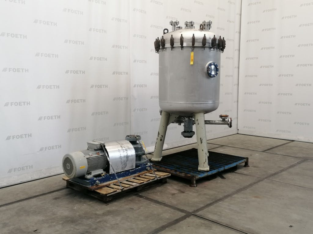 Schenk ZHF SR 20 KL centrifugal discharge - Horizontální deskové filtr - image 2