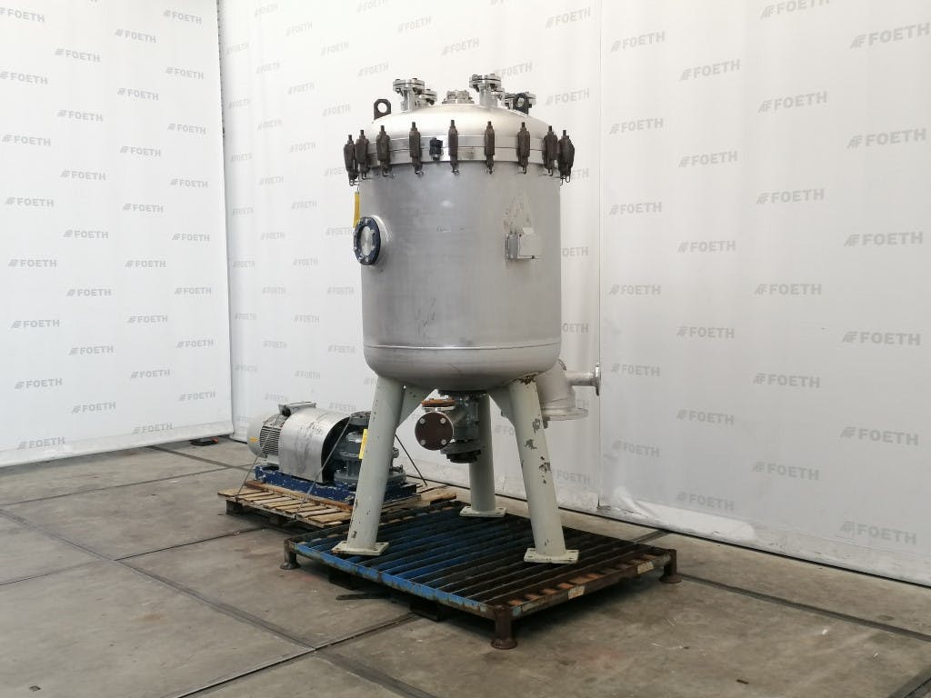 Schenk ZHF SR 20 KL centrifugal discharge - Poziomy filtr plytowy - image 3