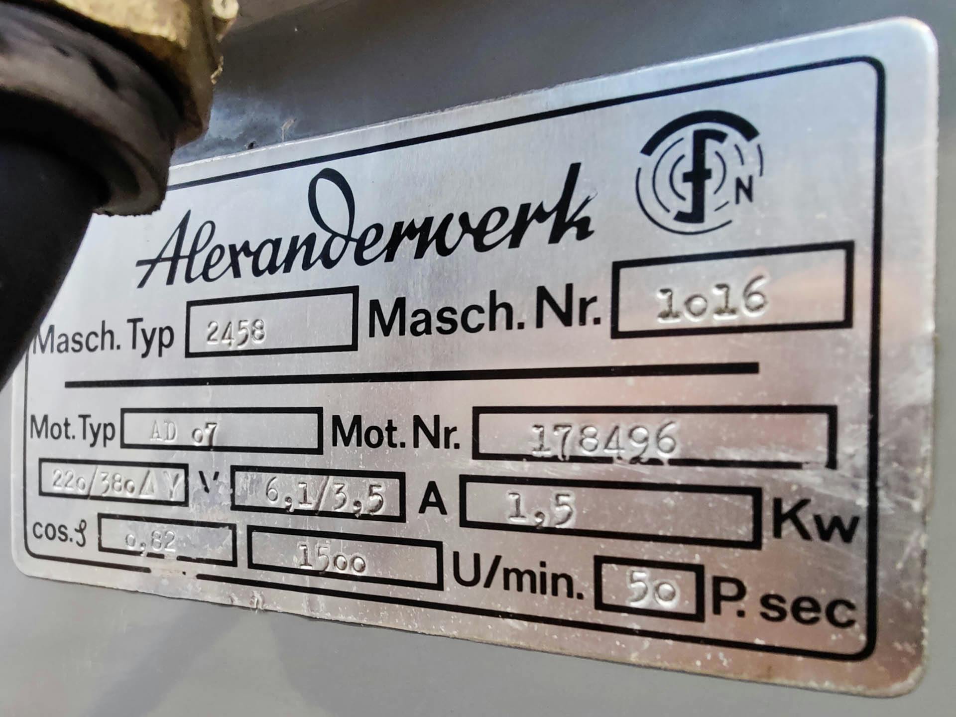 Alexanderwerk 2458 - Granulador de tamiz - image 9