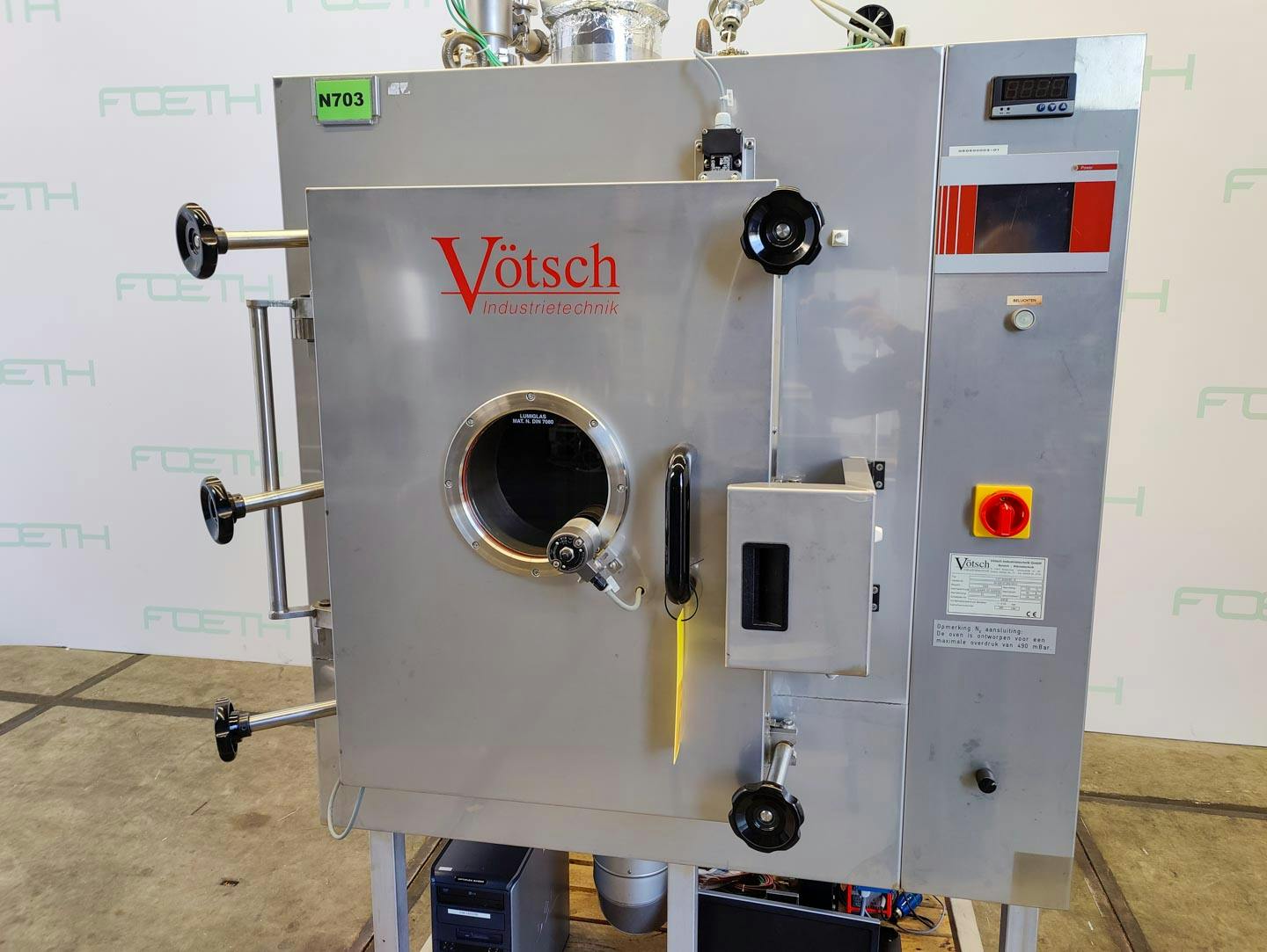 Vötsch VVT 50/65/80 - vacuum drying oven - Forno de secagem - image 7
