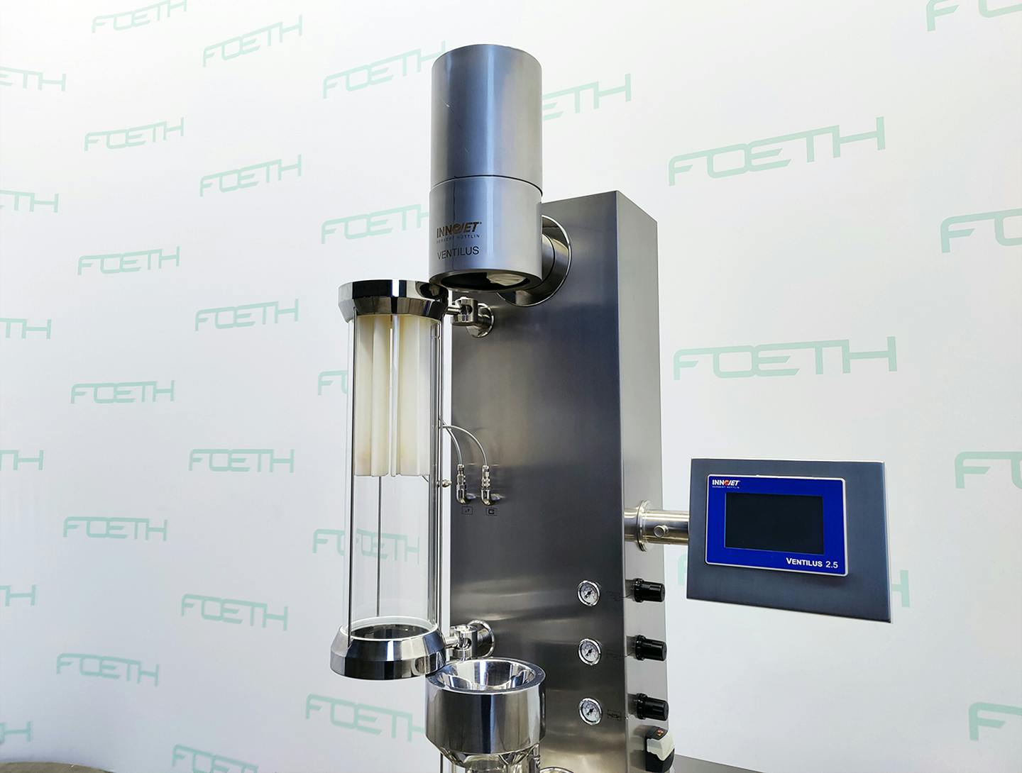 Huettlin innojet Ventilus 2.5 V-2.5-003-2013 "Multipurpose lab Unit" - Secador de lecho fluidizado - image 6