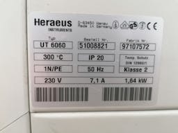 Thumbnail Heraeus Hanau UT-6060 - Drying oven - image 8