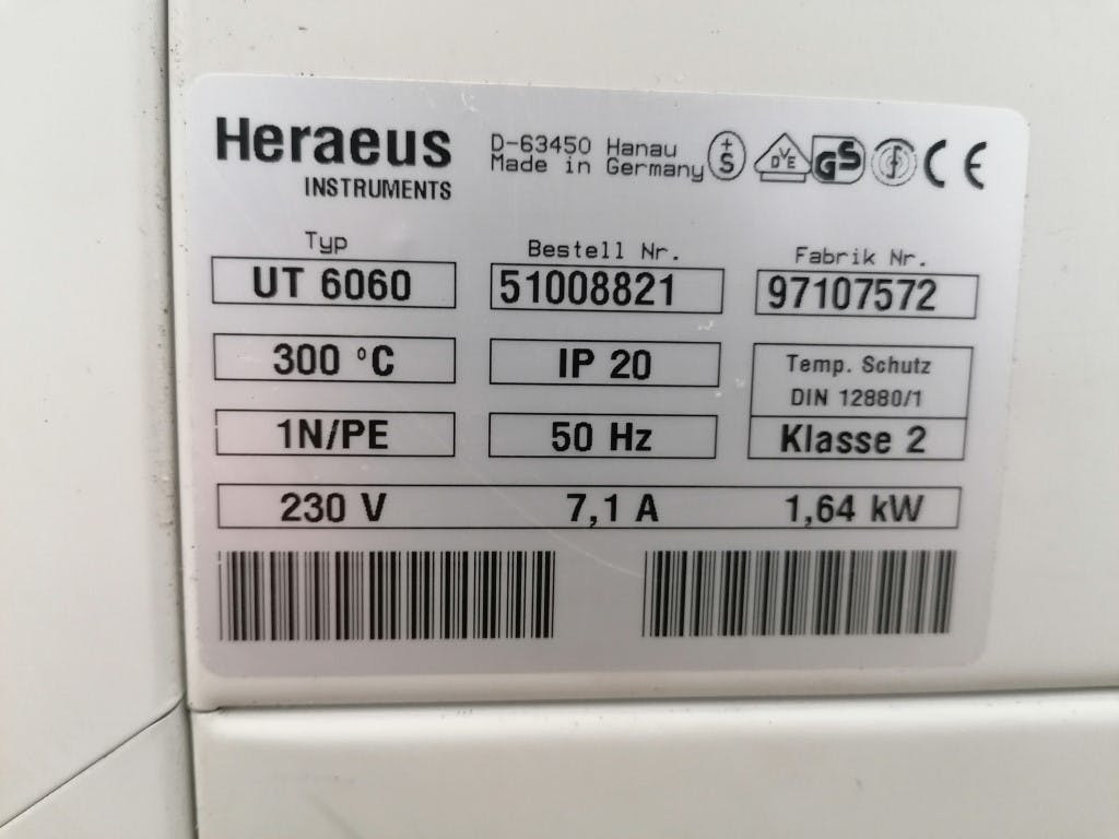 Heraeus Hanau UT-6060 - Drying oven - image 8