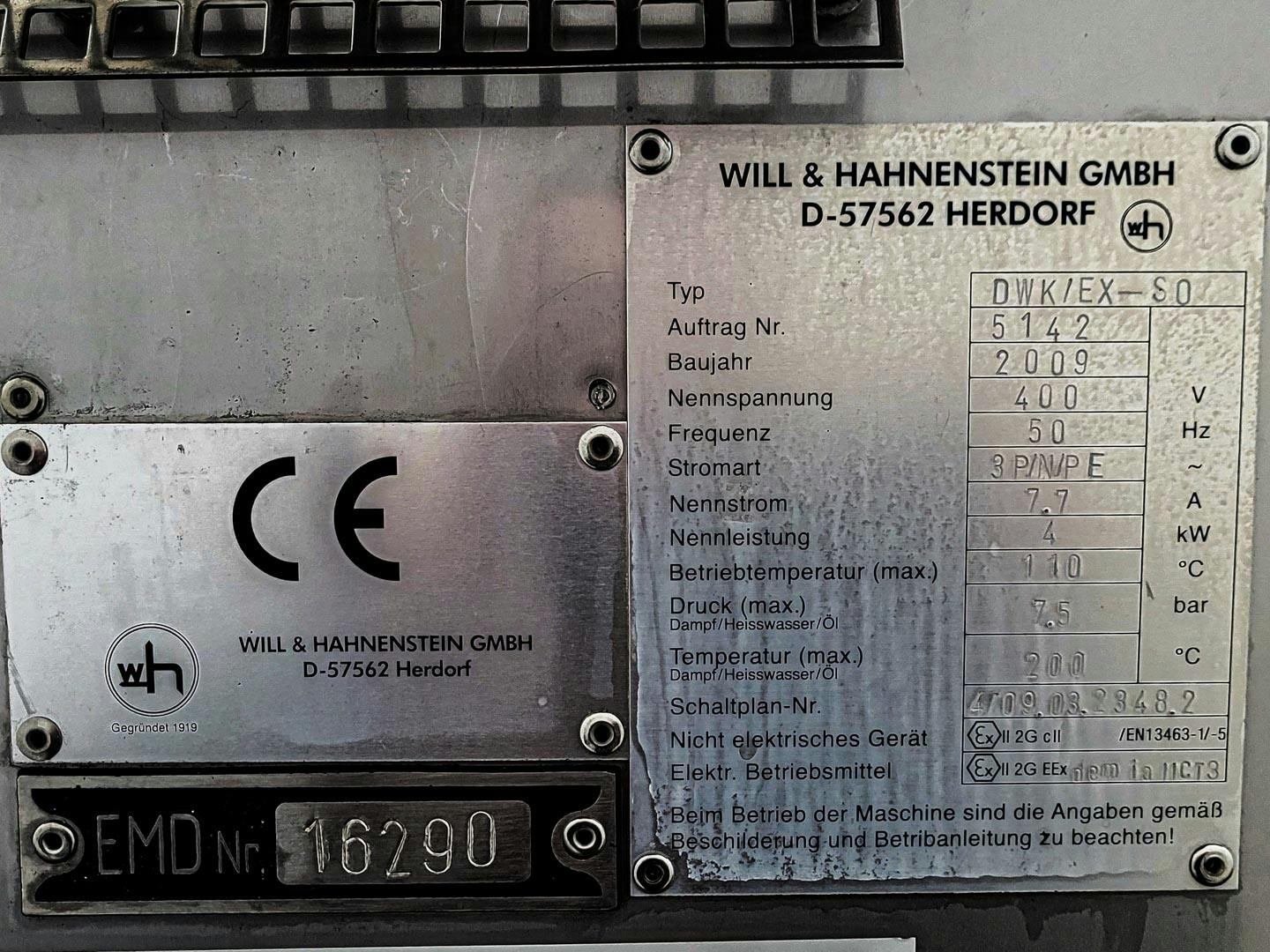 Will & Hahnenstein DWK/EX-SO - Horno de secado - image 8