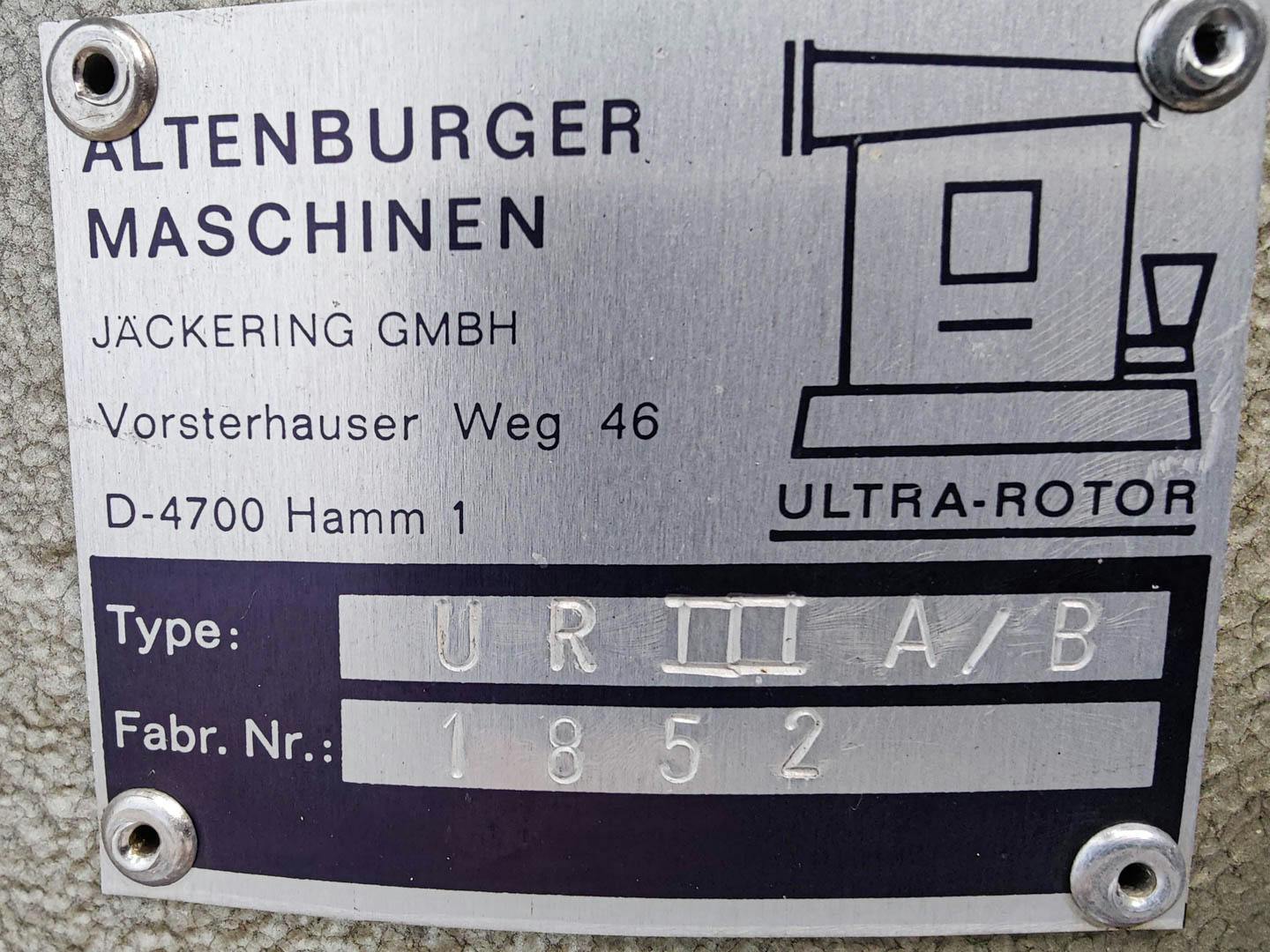 Jackering UR III A/B "Ultra-Rotor" - Feinprallmühle - image 9