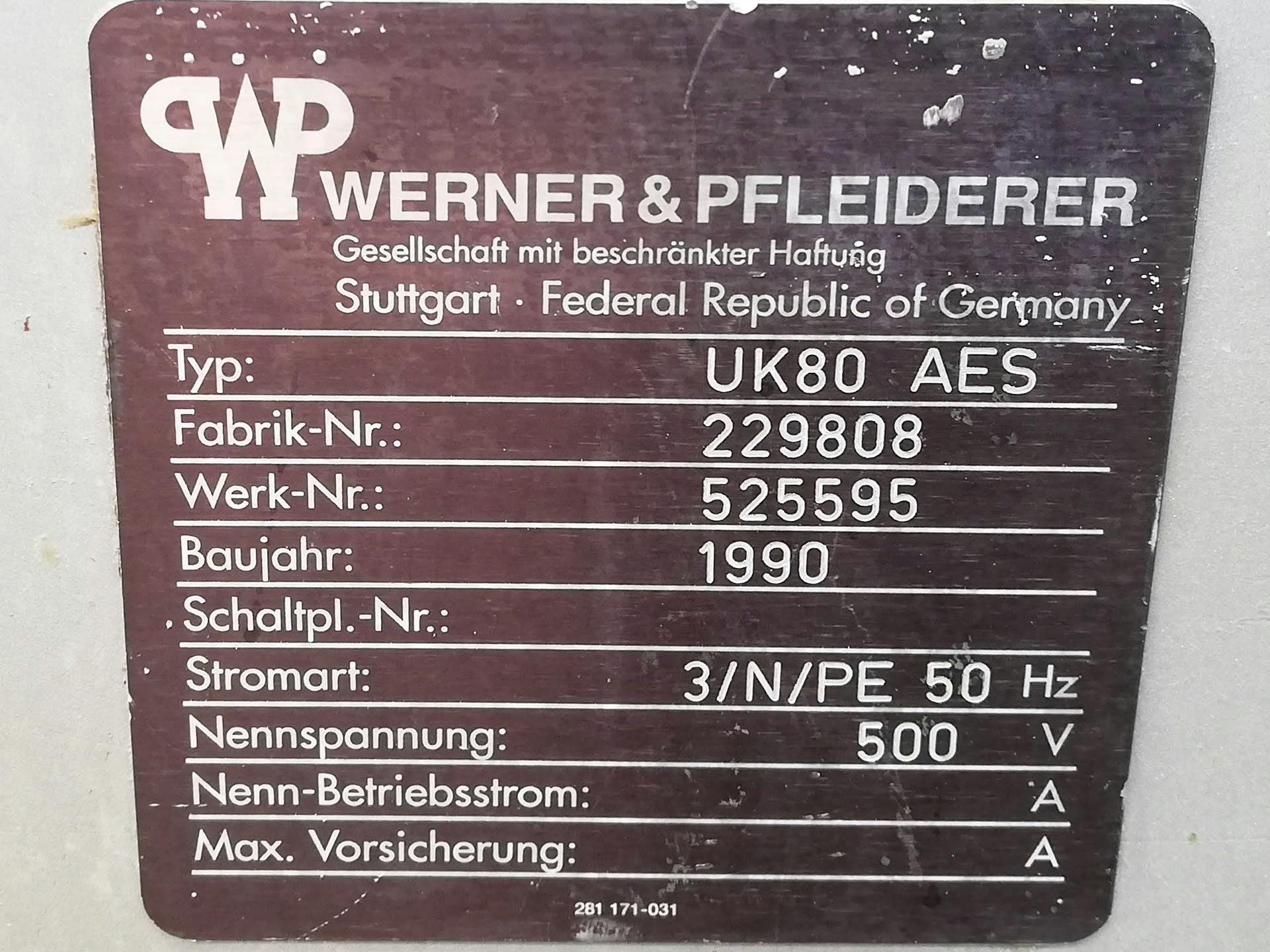 Werner & Pfleiderer UK-80 AES - Amassadeira de lâminas em Z - image 11