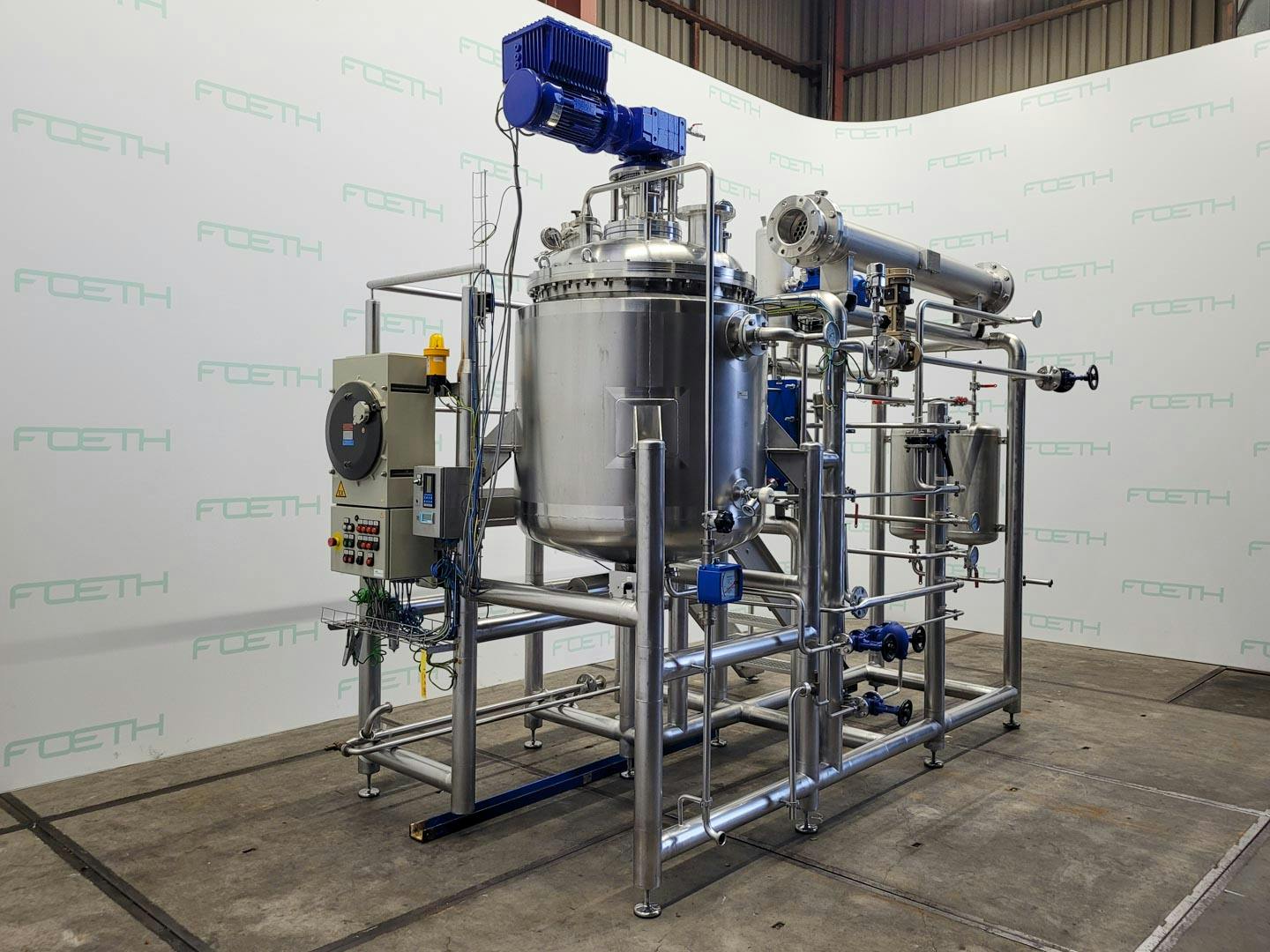 E&E Verfarenstechnik 500 Ltr. - evaporation system - Distillation - image 3
