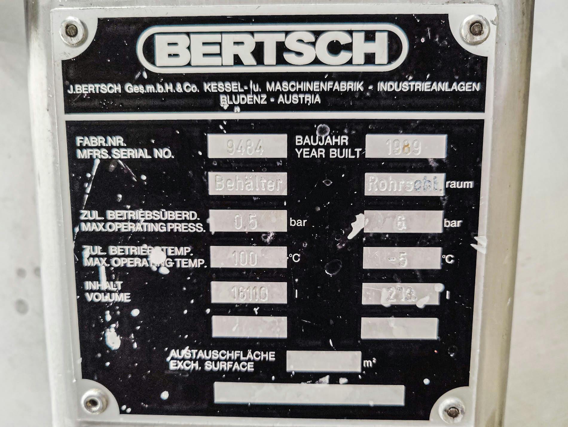 Bertsch 12500 Ltr. - Bioreactor - Stainless Steel Reactor - image 15