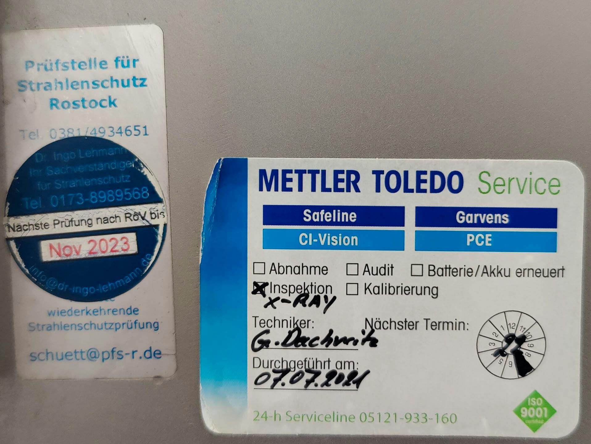Mettler Toledo XS 3 Advancheck H/X-Ray - Metalldetektor - image 16