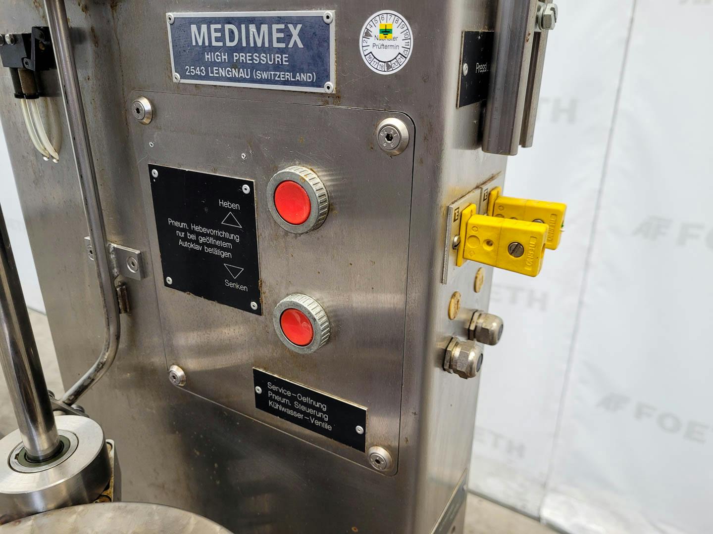 Medimex Med-260, 1 Ltr. - Reactor de aço inoxidável - image 10