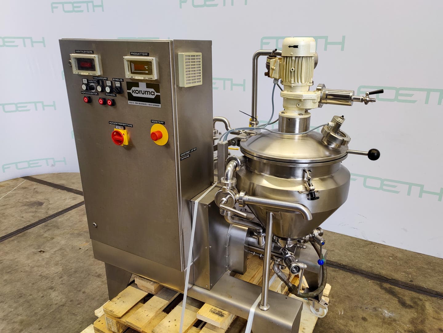 Fryma Koruma Disho V100/45 - Технологический сосуд - image 11