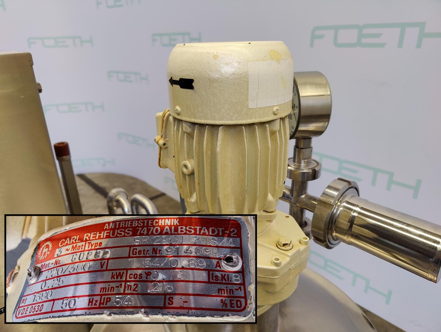 Fryma Koruma Disho V100/45 - Технологический сосуд - image 10