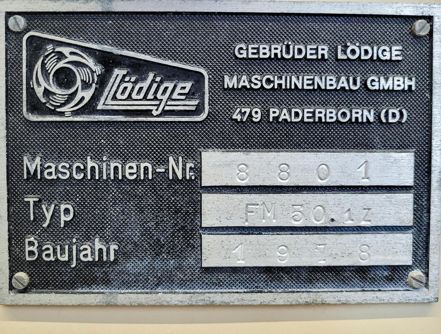 Loedige FM-50 1Z - Misturador turbo para pós - image 10