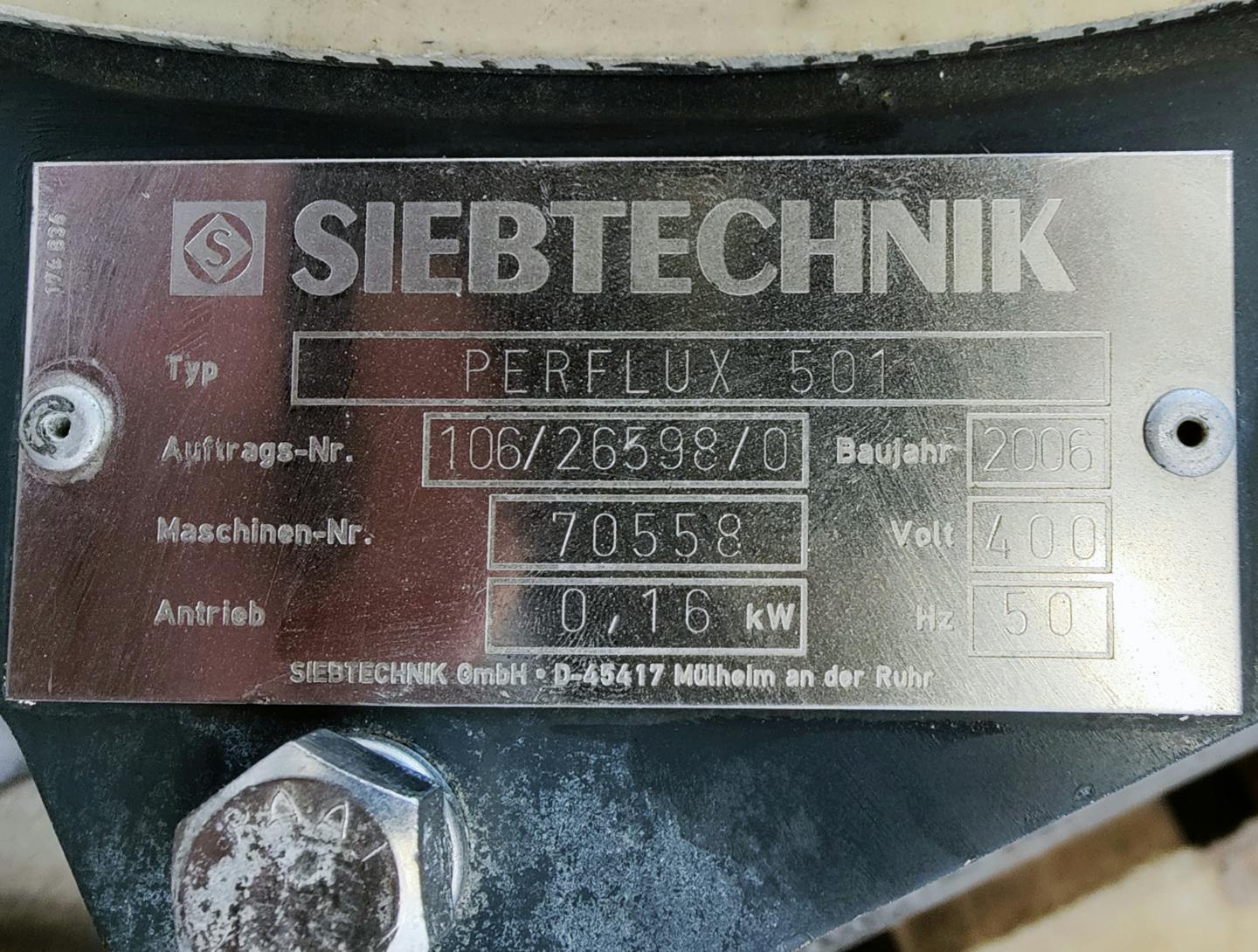 Siebtechnik perflux 501 - Vibro setaccio - image 7