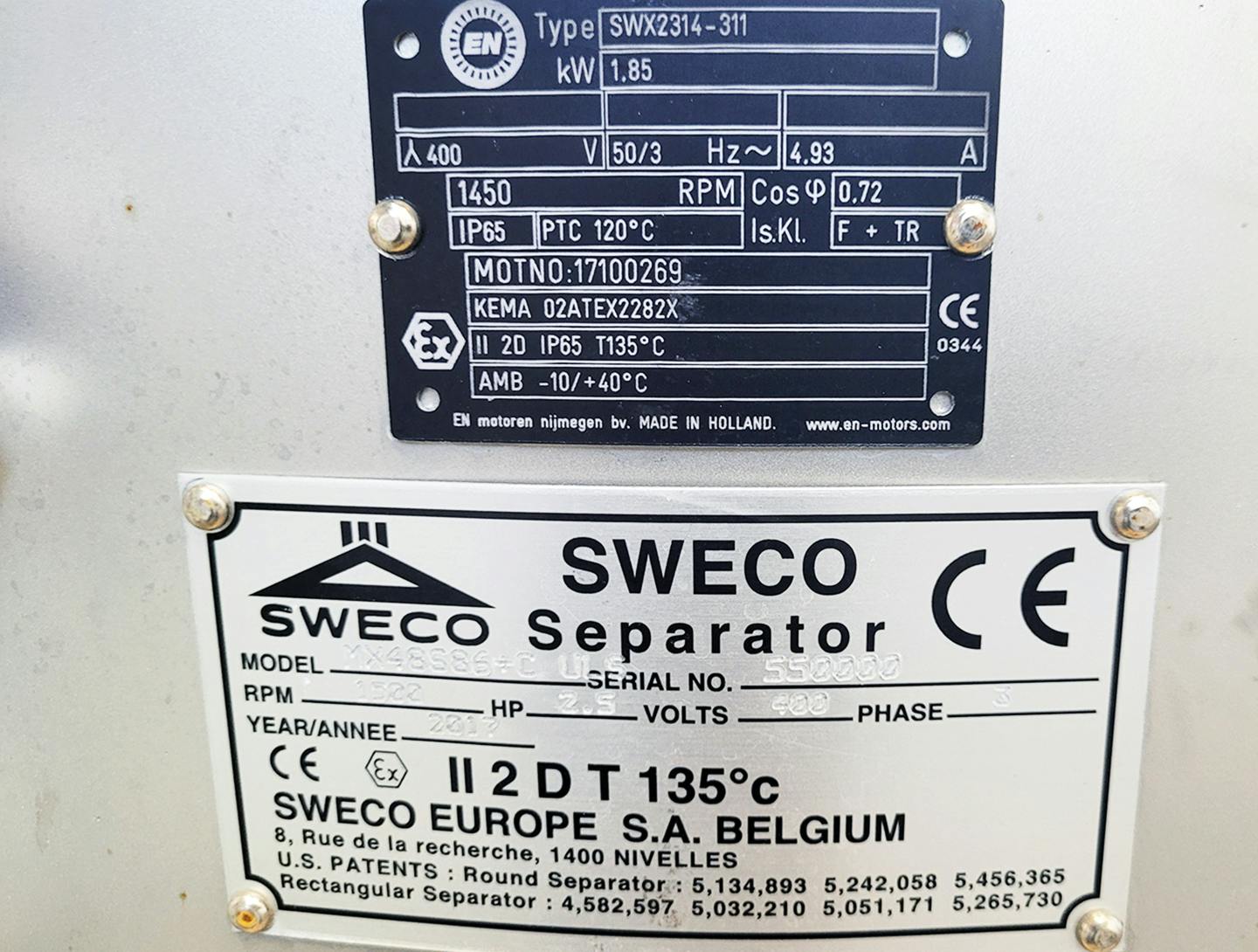 Sweco MX-48 S - Vibracní síto - image 10