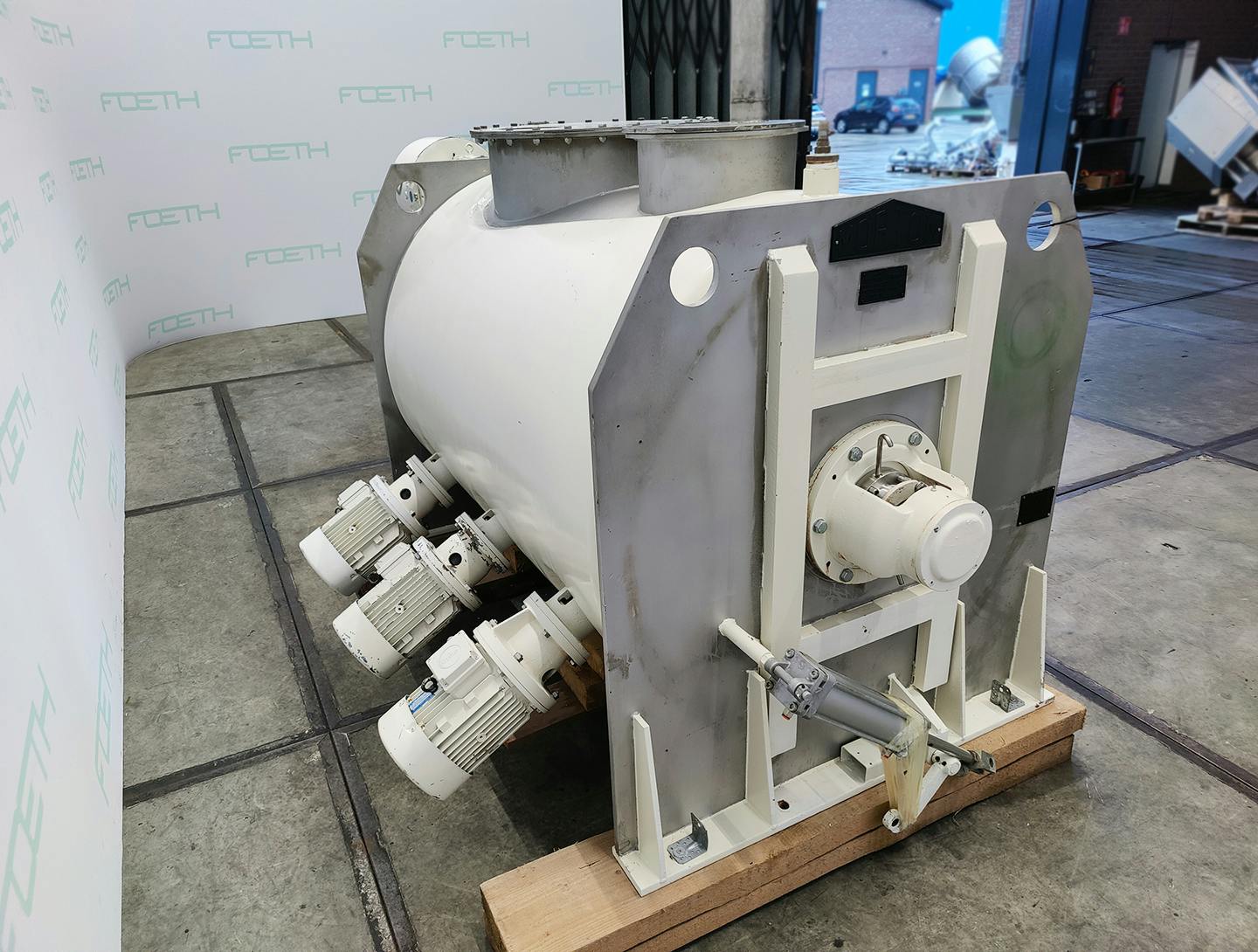 Morton FKM-1600 - Misturador turbo para pós - image 9