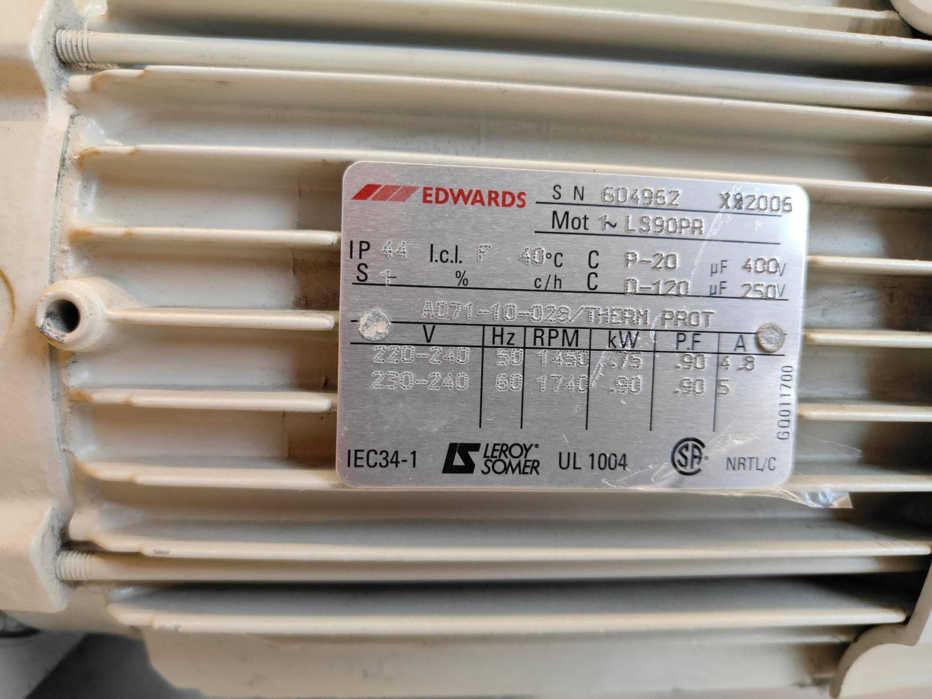 Edwards E2M30 "oil sealed" - Вакуумный насос - image 6
