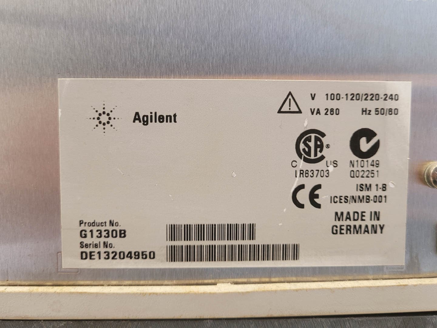 Agilent Technologies HPLC 1100 Serie - Изолятор - image 14